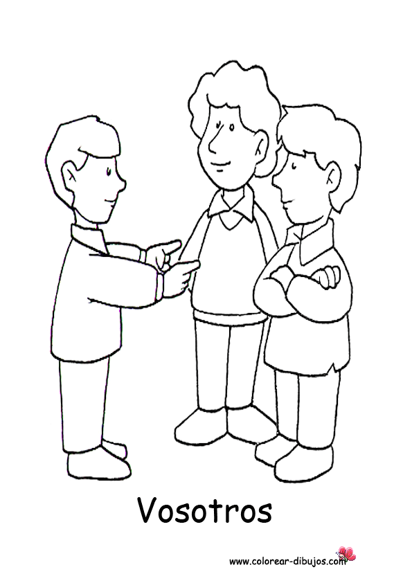 Pronouns Coloring Sheets Coloring Pages